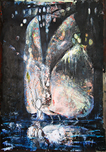 Schmetterling auf dem Teich  